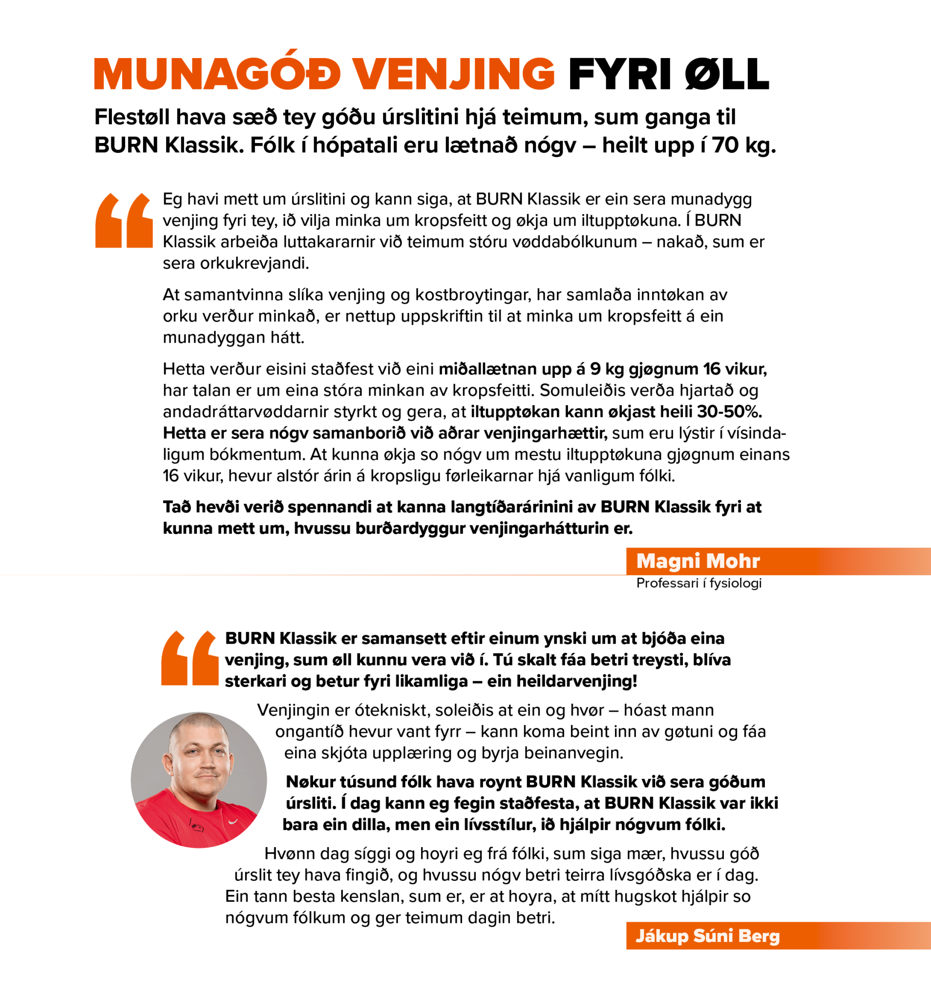 Burn Klassik