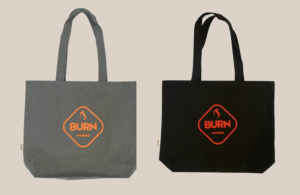 Burn tote-bag